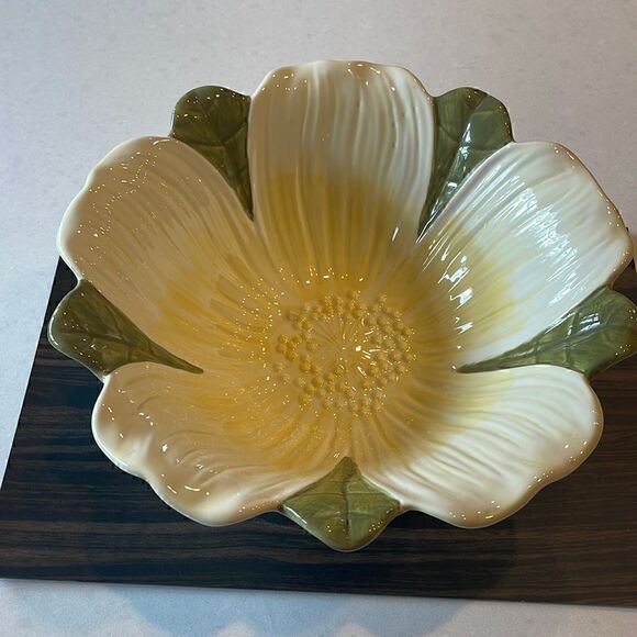 Roscher, flower collection earthware, excellent condition bowl. Beautiful. - Picture 1 of 7